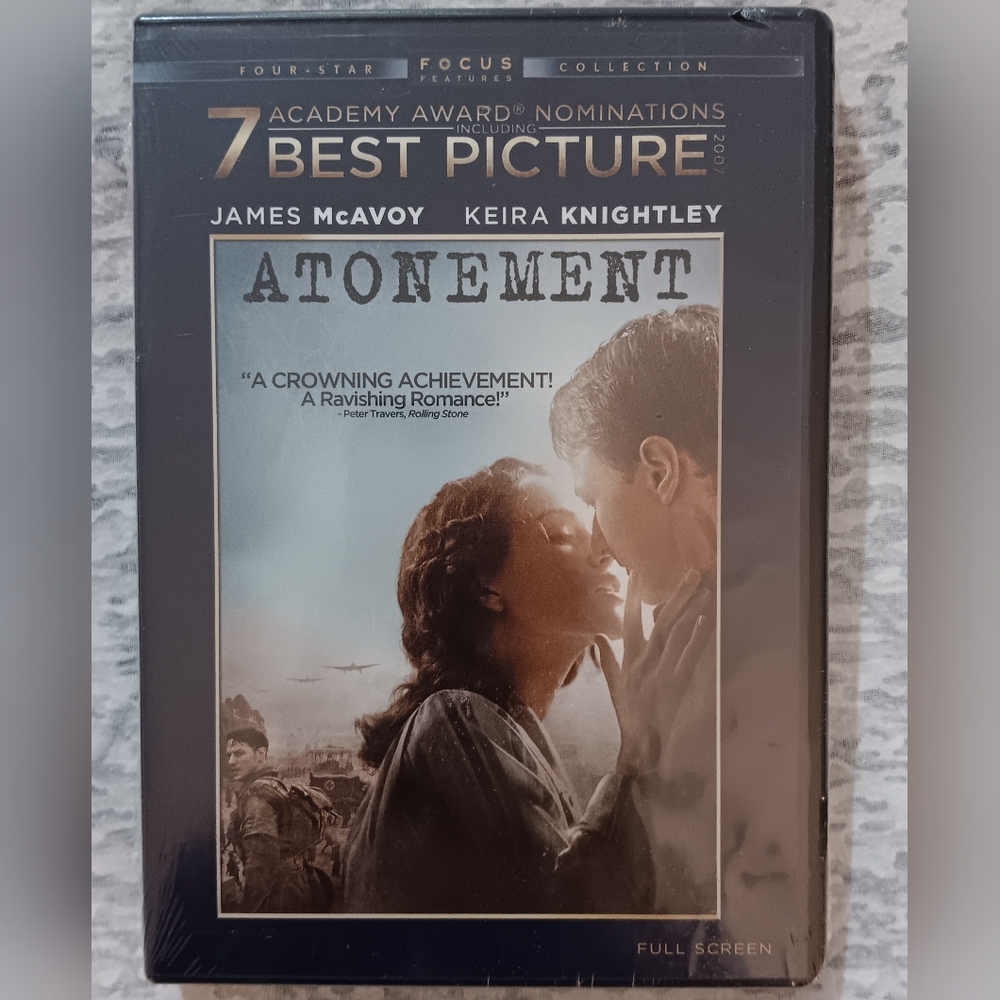Atonement DVD (Unopened)